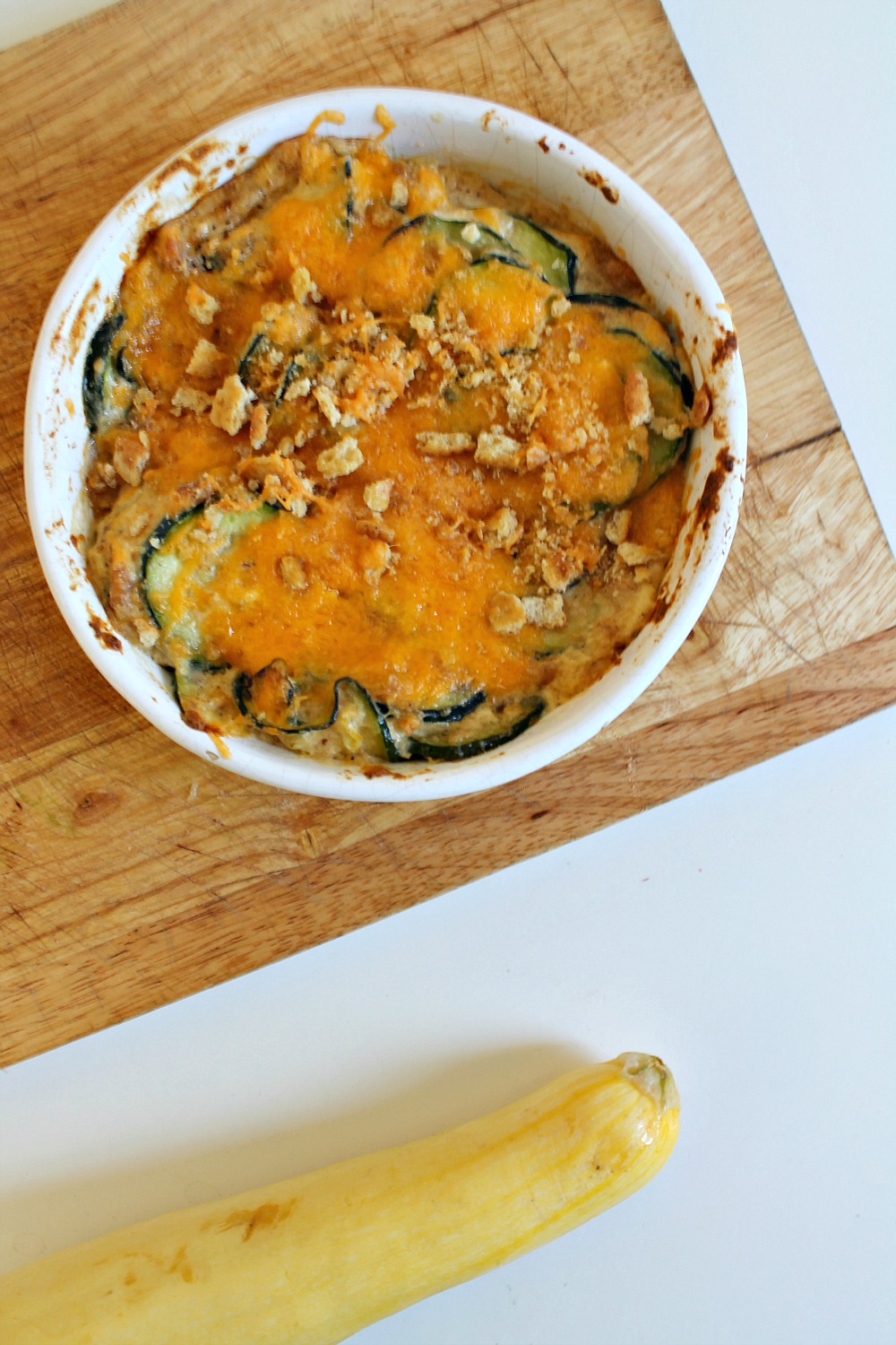 Easy Squash Casserole - Wallflour Girl