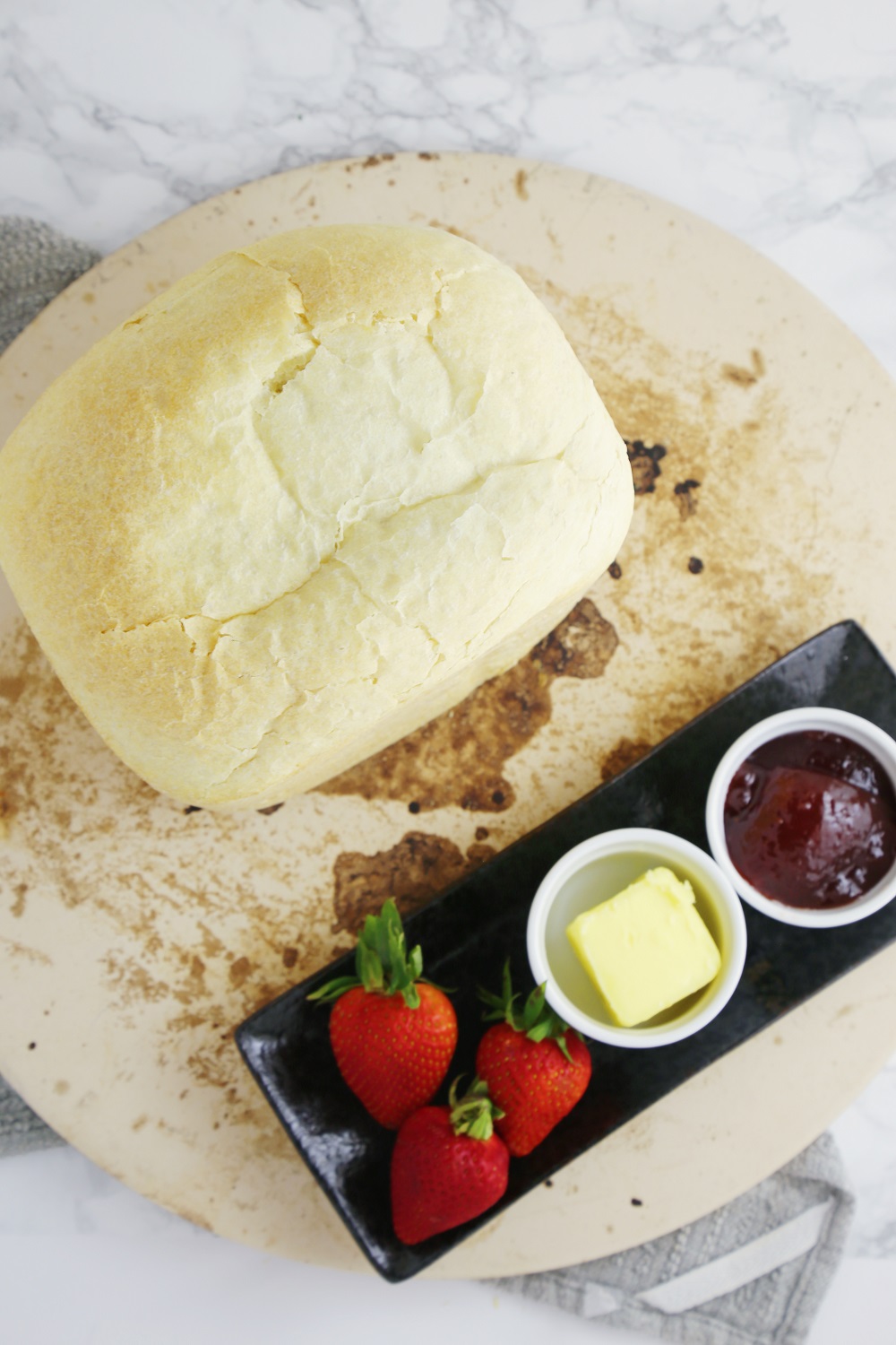 Easy Bread Machine French Bread - Wallflour Girl